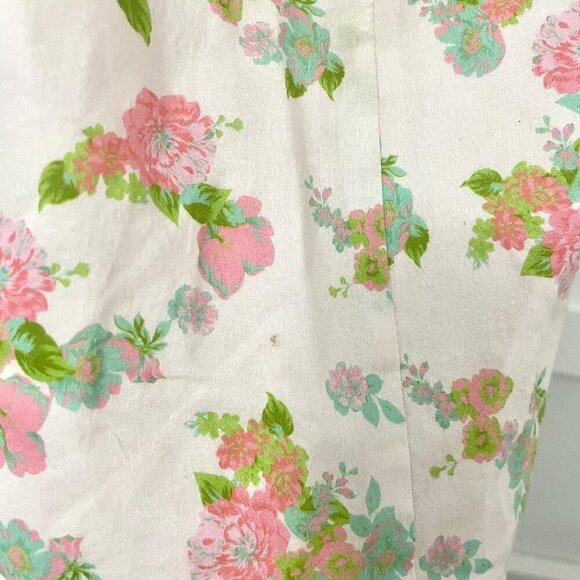 For Love & Lemons Floral Tie Shoulder Romper Size 7Y - Picture 2 of 5